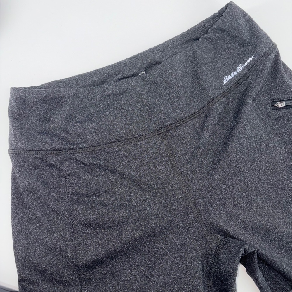 Eddie‎ Bauer Womens Trail Tight Leggings Charcoal Gray Athletic Yoga Pants Small